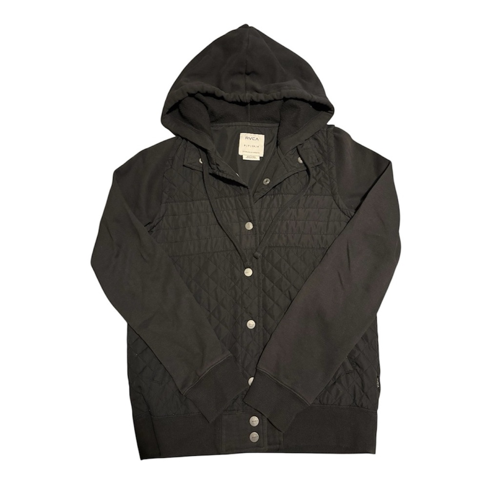 RVCA Women's Black Bomber Jacket